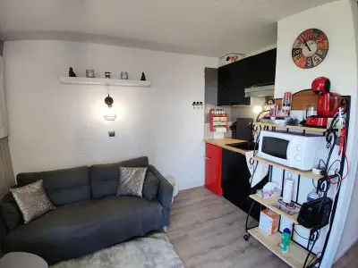 Apartamento en Pra Loup, Studio lumineux à Pra-Loup, proche pistes, galerie commerciale et parking privé. - L885195