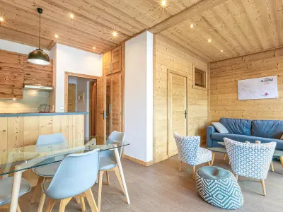 Appartement à La Clusaz, Grand Studio cabine, balcon, parking, centre La Clusaz - L885217