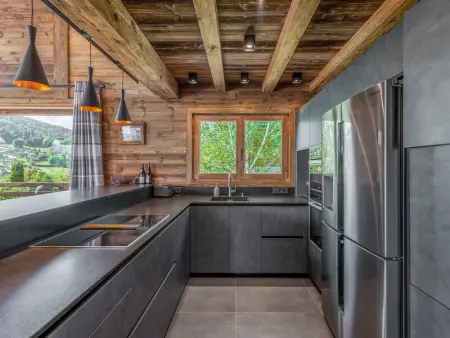 Chalet Luxe 12 Pers. Face aux Pistes avec Skiroom, Garage, Salle de Sport et Services Inclus - Photo 4