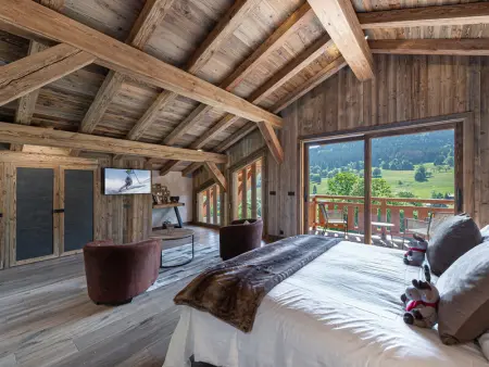 Chalet Luxe 12 Pers. Face aux Pistes avec Skiroom, Garage, Salle de Sport et Services Inclus - Photo 7