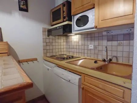 Appartement 2 pièces + coin montagne, balcon sud, au centre du village - Photo 5