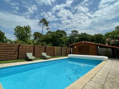 Location Villa à Soustons,Villa avec piscine - 8 pers - SO123 - N°831971