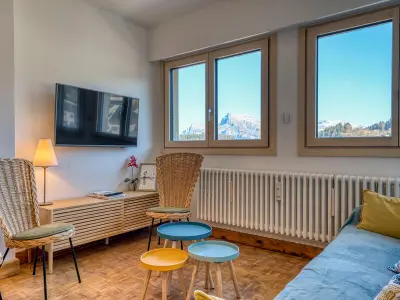 Appartement à Megève, Appartement rénové, centre Megève, 1 chambre + cabine, proche télécabine, 5 pers. - L946048