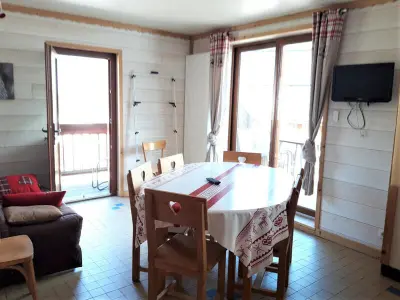 Appartement à Albiez Montrond, Appartement 2* spacieux en centre-village, proche commerces et pistes, idéal pour 5 personnes - N°885360