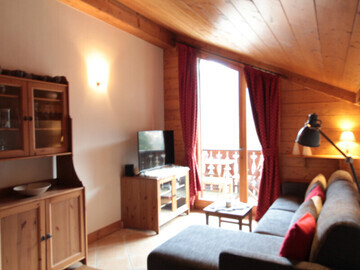 Location Wohnung in Les Carroz d'Arâches,4 pièces spacieux bien équipé avec Wi-Fi et parking, au pied du ski bus FR-1-572-241 N°885369