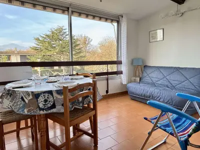 Appartement à Argelès sur Mer, Studio rénové pour 4 pers avec piscine, tennis et parking privé à Argelès-sur-Mer, proche plage - L885371