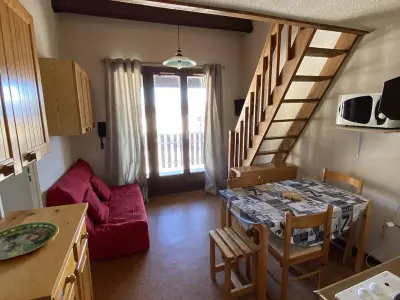 Appartement à Les Angles, Charmant studio cabine mezzanine pour 4 personnes, proche centre, casier à skis - L885385