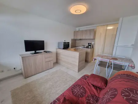 Charmant Studio Rénové 4 Pers, Balcon Sud, Proche Station - Photo 1