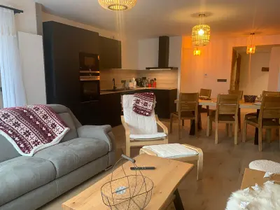 Appartement à Les Gets, Appartement cosy au cœur du village avec terrasse et garage - Les Gets - L885460