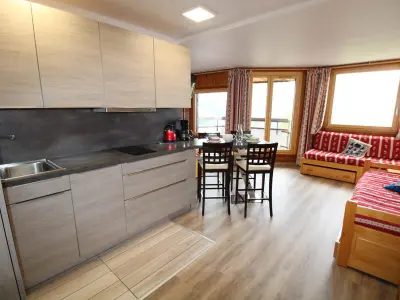 Appartement à Avoriaz, Appartement 2 pièces avec balcon exposé Sud-Ouest - Avoriaz, Village des Dromonts, 5 pers. - L885519