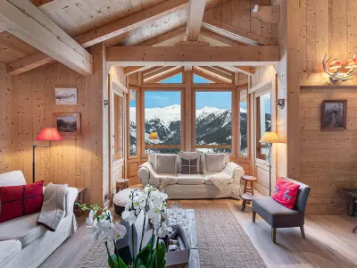 Chalet à Courchevel 1550, Chalet familial à Courchevel, proche centre et pistes, avec sauna et jacuzzi - L832049