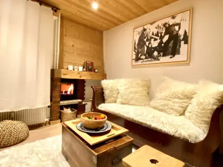 Appartement cosy avec 2 chambres, balcon et piscine - Proche du centre de Megève - Photo 2