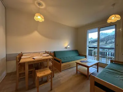 Appartement à Le Dévoluy, Appartement lumineux 2 pièces, parking gratuit, proche des pistes et commerces - 5 pers, SuperDévoluy - L885574