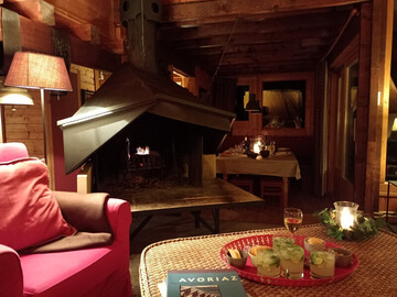 Location Chalet a Avoriaz,Chalet Hauts Forts à Avoriaz - 12 pers, skis aux pieds, terrasse sud, 5 ch, 5 sdb FR-1-633-33 N°832061