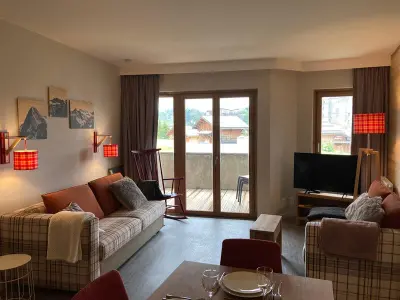 Appartement à Avoriaz, Spacieux appartement 2 ch. au pied des pistes, proche ESF et après-ski, confort moderne - L885598