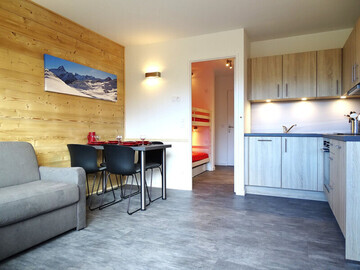 Location Apartamento en Avoriaz,Studio rénové au coeur de la station avec balcon sud, proche commerces et remontées mécaniques FR-1-634-31 N°968400