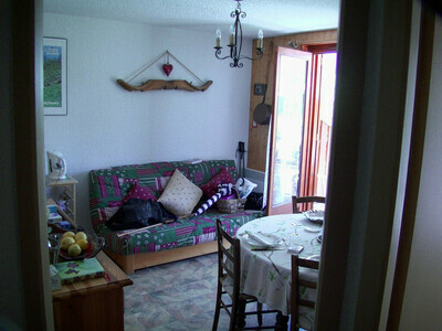 Location Appartement à Valloire,2 pièces cabine 6 personnes 2* exposé Sud FR-1-263-497 N°964355