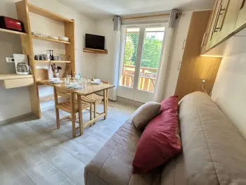 Apartamento en Demi Quartier,Studio cosy avec alcôve et parking, Demi-Quartier FR-1-597-110 N°1018612