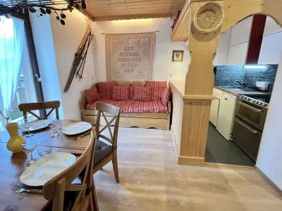 Appartement à Megève, Appartement tout confort 2P/4 Couchages à 500m des remontées mécaniques à Megève - L953688