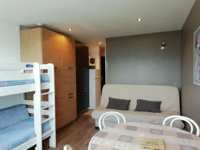 Appartement à Les Arcs 1600, Studio agréable pour 3 personnes avec vue sur le Mont Blanc - L885655