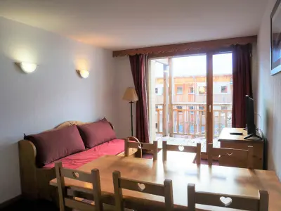 Appartement à Orcières Merlette, 2P cabine, 6 pers, PKG, WIFI gratuit, proche jardin des neiges - L943913