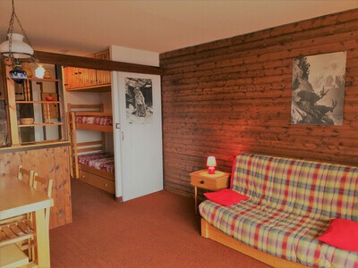 Studio 27 m² - 4 personnes SIRAC A n° 236, Appartement 4 personnes à Orcières Merlette FR-1-636-81