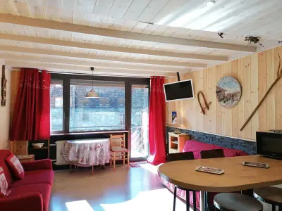 Wohnung in Pra Loup, Grand studio confortable proche des pistes avec balcon à Pra Loup - L885718