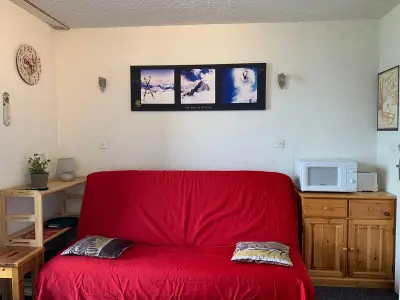 Appartement à Pra Loup, Studio cabine à Pra Loup, balcon, parking, 4 pers - N°885736