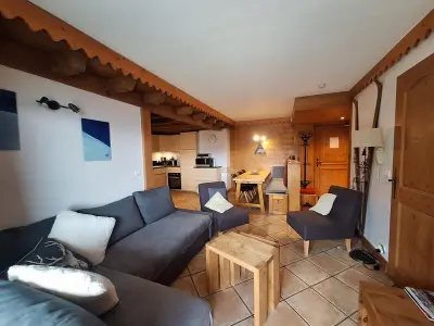 Appartement à Les Arcs 1800, Charmant 4 pièces au pied des pistes avec piscine - L885756