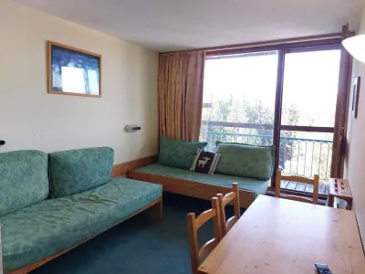 Appartement à Les Arcs 1800, Studio 4 pers skis aux pieds, balcon, animaux admis - Arc 1800 - L955396