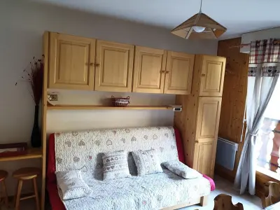 Apartamento en Saint Jean d'Aulps, Studio cosy avec balcon, parking et départ skis aux pieds à Saint-Jean-d'Aulps - L959118