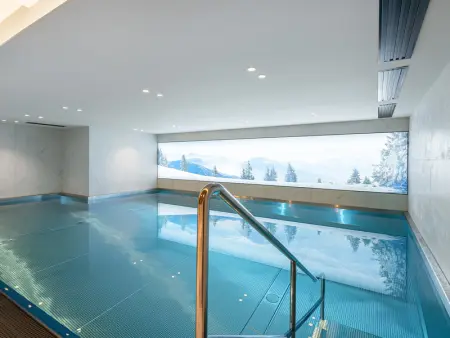 Penthouse à Megève avec Jacuzzi, Sauna, Piscine & Salle de Sport - Photo 12