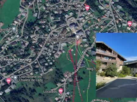 Penthouse à Megève avec Jacuzzi, Sauna, Piscine & Salle de Sport - Photo 16