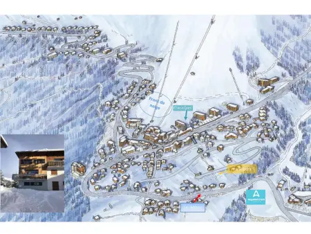 Chalet Mitoyen à Courchevel Moriond, 4 Chambres, 8 Personnes, Ski aux Pieds, Parking, Services Inclus - Photo 15