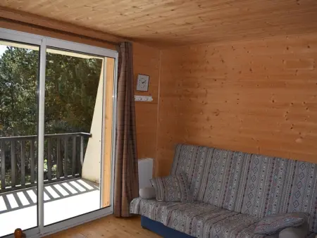 Charmant T2 cabine 35m² avec terrasse, exposition sud-ouest, bien équipé, Bolquère, sans animaux - Photo 8