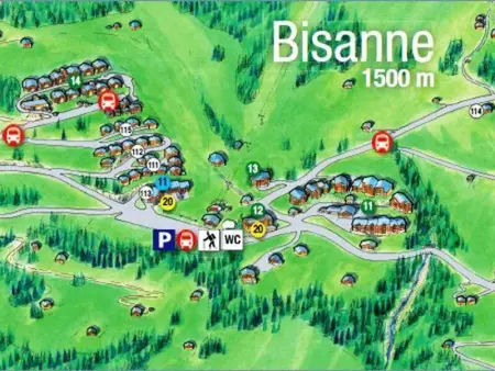 Appartement lumineux 8 pers avec piscine et parking près des pistes à Villard-sur-Doron - Photo 20