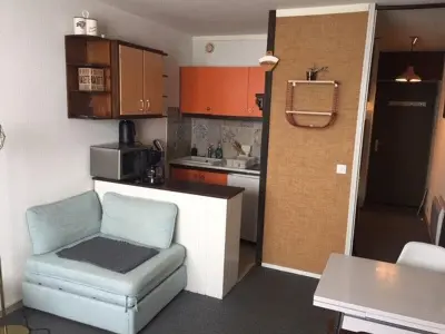 Appartement à Arette, Studio confortable pour 4 avec ascenseur et balcon à Arette - L886006