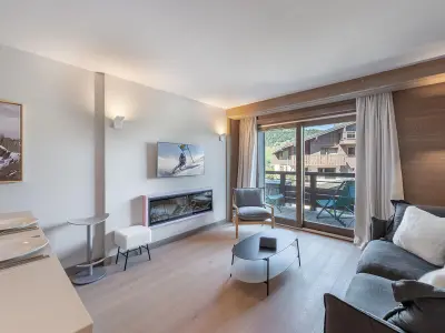 Appartement à Megève, Appartement avec Espace Bien-Être à Megève, Piscine, Salle de Sport et Parking Électrique - L886009