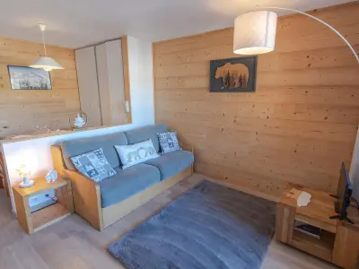 Appartement à Huez, Appartement cosy à l'Alpe d'Huez - 4 pers, balcon, animaux admis - L960830