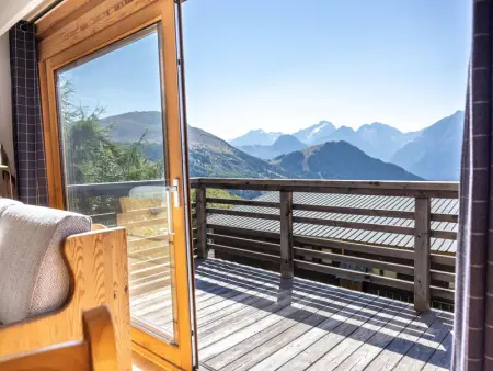 Chalet intimiste à Huez avec terrasse et WiFi, Chalet 8 personnes à Huez - Photo 11