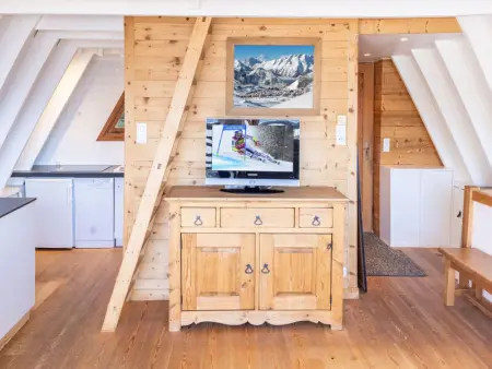 Chalet intimiste à Huez avec terrasse et WiFi, Chalet 8 personnes à Huez - Photo 13