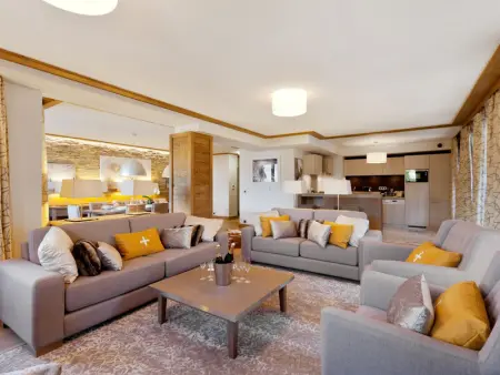 Appartement à Courchevel 1550, Appartement moderne proche pistes, 4 chambres, parking, WiFi - L964453