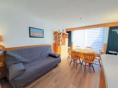 Appartement à Piau Engaly, Studio cabine 6 pers à Piau-Engaly avec balcon et vue sur pistes - N°886064