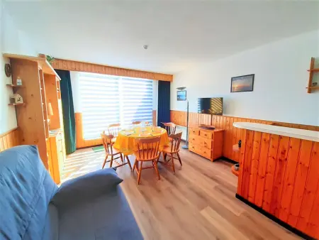 Studio cabine 6 pers à Piau-Engaly avec balcon et vue sur pistes - Photo 1