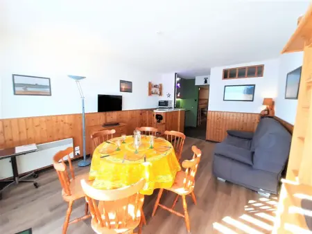 Studio cabine 6 pers à Piau-Engaly avec balcon et vue sur pistes - Photo 4