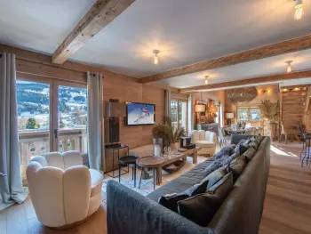 Chalet in Megève,Chalet Chic Rénové à Proximité des Pistes – 5 Chambres pour 11 Personnes FR-1-569-36 N°832168