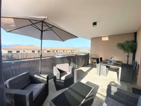 Appartement Contemporain 3 Pièces avec Terrasse - 6 Couchages - Photo 18