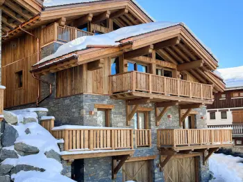 Chalet in Les Belleville,Chalet Neuf avec Piscine, Jacuzzi, Sauna, Hammam et Salle de Cinéma à Saint-Martin de Belleville FR-1-570-25 N°832207