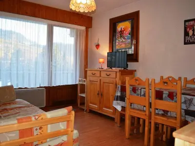 Appartement à Le Grand Bornand, Studio ensoleillé 4 pers. avec balcon et parking, 200m des pistes, au cœur du Chinaillon - L886271