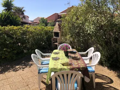 Villa à Port Barcarès, Villa T3 avec Terrasse, Jardin et Parking, à 200m de la Plage - 6 couchages, Le Barcarès - L832231